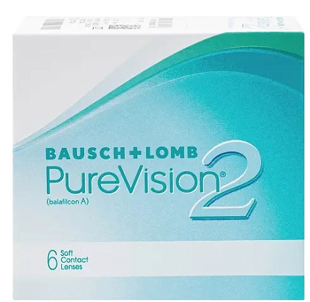 Линзы контактные Бауш энд Ломб (Bausch + Lomb) PureVision 2 HD R8.6 (-5.50) №6