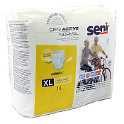 Подгузники-трусы Сени (Seni) Актив Нормал (Active Normal) размер XL (120-160см) №10