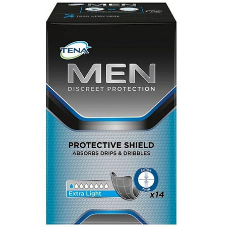 Прокладки Тена (Tena) Мэн Экстра Лайт (Men Extra Light) уролог №14