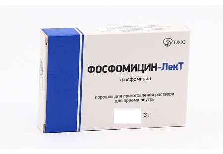 Фосфомицин-ЛекТ порошок для приготовления раствора для приема внутрь 3 г №2