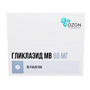 Гликлазид МВ тб 60 мг №30