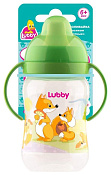 Поильник-непроливайка Лабби (Lubby) "Веселые животные" д/дет 6+ 250 мл