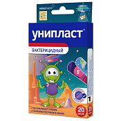 Лейкопластырь Унипласт (Uniplast) бактерицидный Космический №20