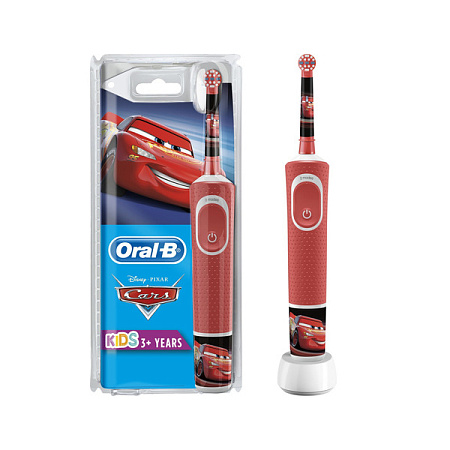 Зубная щетка Орал-Би (Oral-B) Cars D100.413.2K детская электрическая