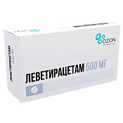 Леветирацетам тб п/о 500 мг №30 