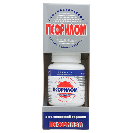 Псорилом гранулы гомеопатические 30 г