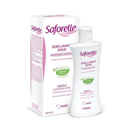 Гель Сафорель д/интим гигиены Бережное очищение 250 мл