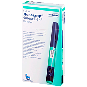 Левемир ФлексПен р-р д/ин 100 ЕД/мл 3 мл №5