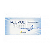 Линзы контактные АКУВЬЮ (ACUVUE) Оазис (Oasys) with Hydraclear Plus R8.4 (-4.50) №12