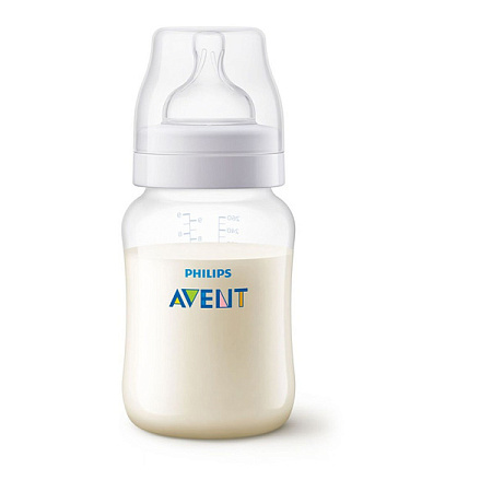 Бутылочка для кормления Авент (Avent) Anti-colic с силиконовой соской д/детей с 1 месяца 260 мл
