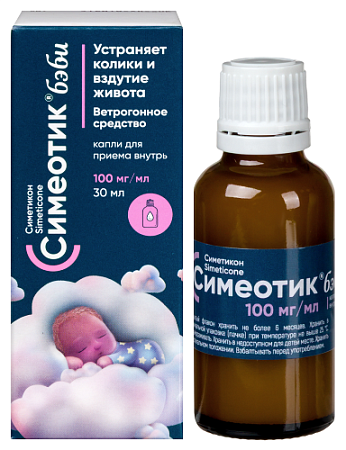 Симеотик Бэби капли д/приема внутрь 100 мг/мл 30 мл