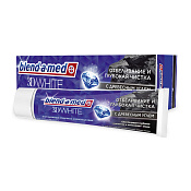 Зубная паста Бленд-а-мед (Blend-a-med) 3D White Отбеливание и глубок чистка с древесным углем 100 мл