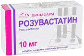 Розувастатин тб п/о 10 мг №90