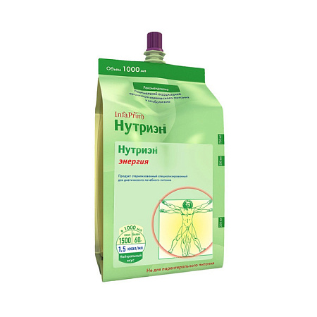 Смесь Нутриэн (Nutrien) Энергия для энтерального питания с нейтрал вкусом 1 л