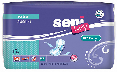 Прокладки урологические Сени (Seni) Леди Экстра (Lady Extra) №15