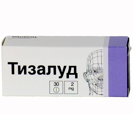 Тизалуд тб 2 мг №30