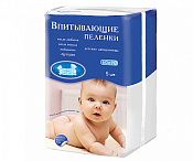 Пеленки Наша Мама впитывающие одноразовые 60x90 №5