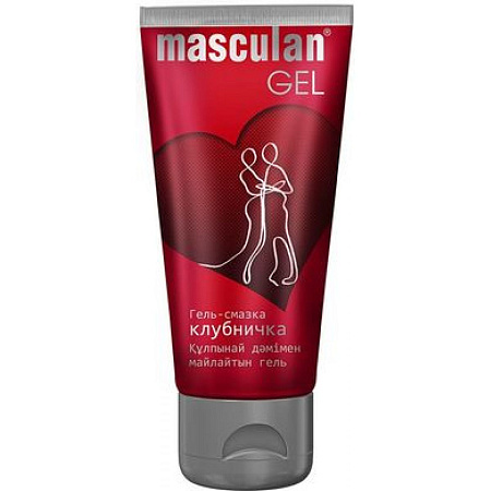 Гель-смазка (смазка) Маскулан (Masculan) Клубничка (Strawberry) 50 мл