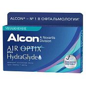 Линзы контактные Air Optix (Эйр Оптикс) Plus HydraGlyde R8.6 (-7.50) №6