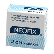 Лейкопластырь (пластырь) Неофикс (Neofix) TXL 2см х 5м (500см) на тканевой основе 