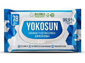 Бумага туалетная влажная Йокосан (Ёкосан) (YokoSun) д/всей семьи №78