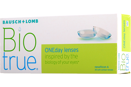 Линзы контактные Бауш энд Ломб (Bausch + Lomb) Optima Biotrue ONEday R8.6 (-3.00) №30