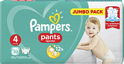 Трусики Памперс (Pampers) Пантс (Pants) размер 4 (9-14 кг) №52