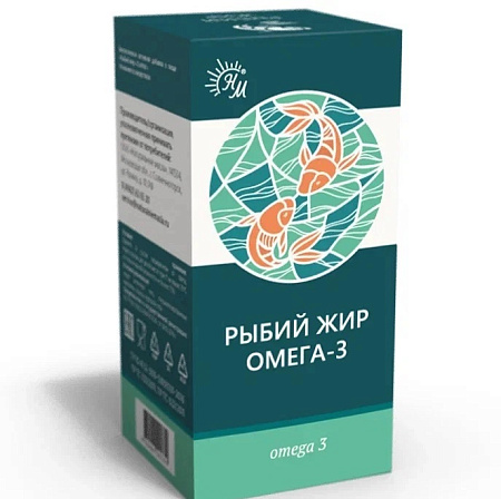 Рыбий жир Омега-3 100 мл Рыбий жир Омега-3 100 мл