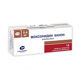 Моксонидин Канон тб п/о 0.4 мг №14