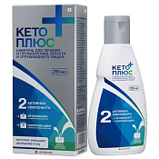 Кето Плюс шампунь 250 мл