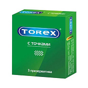 Презервативы Торекс (Torex) с точками №3