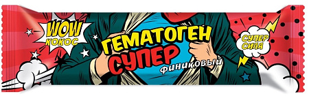 Гематоген супер финиковый с кокосом 40 г