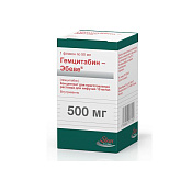 Гемцитабин-Эбеве лиоф-т д/конц для р-ра д/инф 10 мг/мл флакон 50 мл