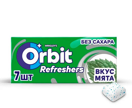 Орбит Резинка жев Refreshers Мята 16 г Орбит Резинка жев Refreshers Мята 16 г