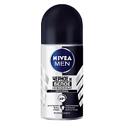 Антиперспирант Нивея (Nivea) Мен Черное и Белое Original шарик 50 мл