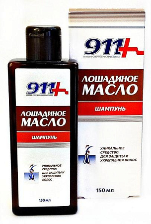 Шампунь 911 Лошадиное масло д/всех типов волос 150 мл