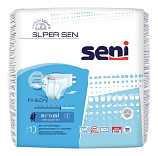 Подгузники Сени (Seni) Супер для взрослых размер S (55-80см) №10
