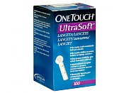 Ланцет ВанТач (OneTouch) Ультра Софт (UltraSoft) стерильные №100