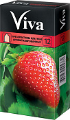 Презервативы Вива (Viva) Цветные Ароматизированные №12