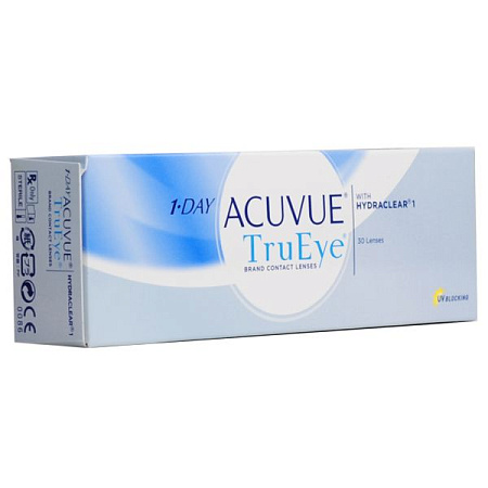 Линзы контактные АКУВЬЮ (ACUVUE) 1-Day Труай (TruEye) R8.5 (-5.50) №90