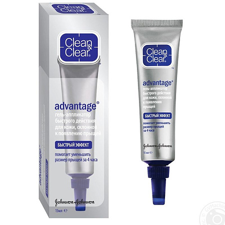 Гель-аппликатор Клин энд Клиа (Clean & Clear) Advantage от прыщей 15 мл