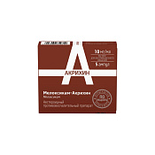 Мелоксикам-Акрихин р-р в/м введ 10 мг/мл амп 1.5 мл №5