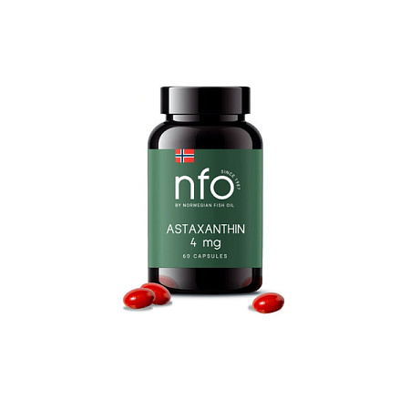 Астаксантин Норвегиан Фиш Оил (NFO) капс №60
