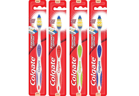 Зубная щетка Колгейт (Colgate) Классика здоровья мягкая