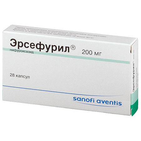 Эрсефурил капс 200 мг №28