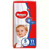 Подгузники Хаггис (Huggies) Классик (Classic) размер 5 (11-25 кг) №11