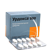 Урдокса 500 тб п/о 500 мг №50