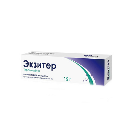 Экзитер крем д/наруж прим 1% 15 г